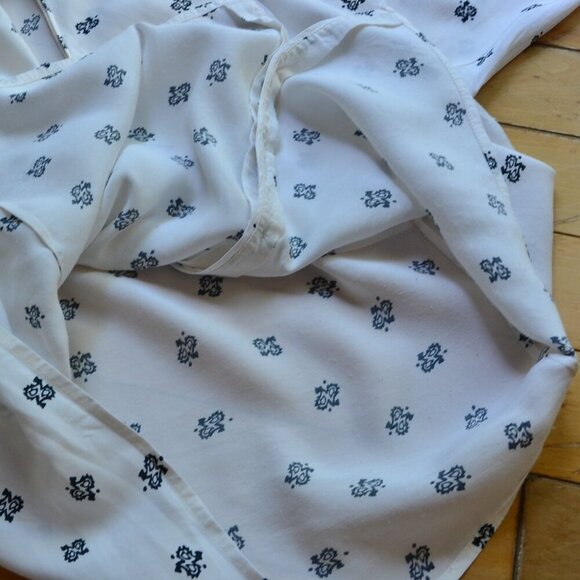 Designer Dolman Sleeve Top Blouse Size XS S - Picture 7 of 10